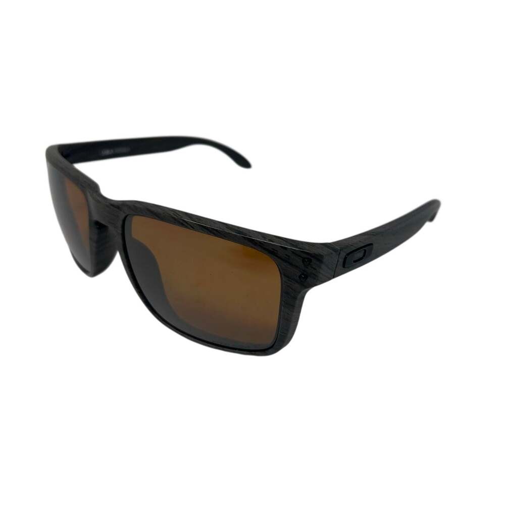 Oakley Holbrook Woodgrain Glasses w Prizm Tungsten Polarized Lenses 009417-0659